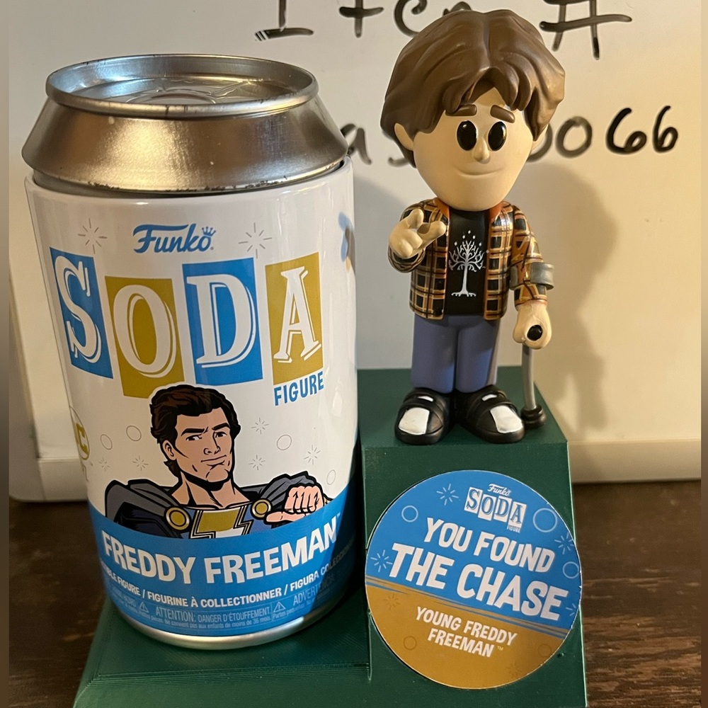 Funko Soda CHASE Young Freddy Freeman Shazam Figure